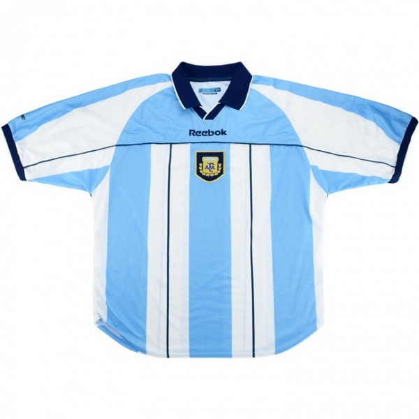 Tailandia Camiseta Argentina 1ª Retro 2000 Azul